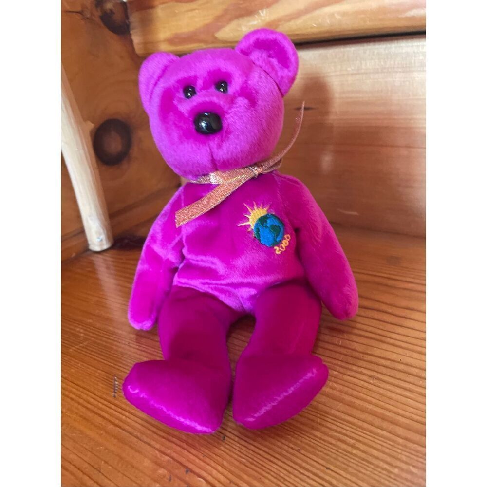 TY Beanie Babies Millennium Bear - No Tag